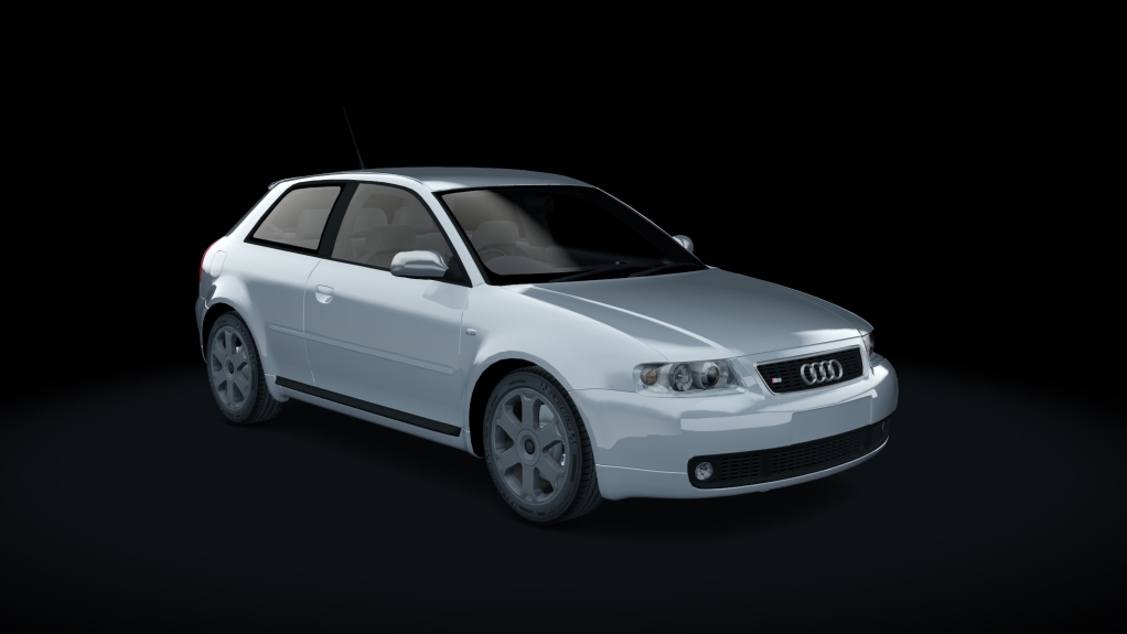 Audi S3 8L Stage 2 2002, skin Avus Silver