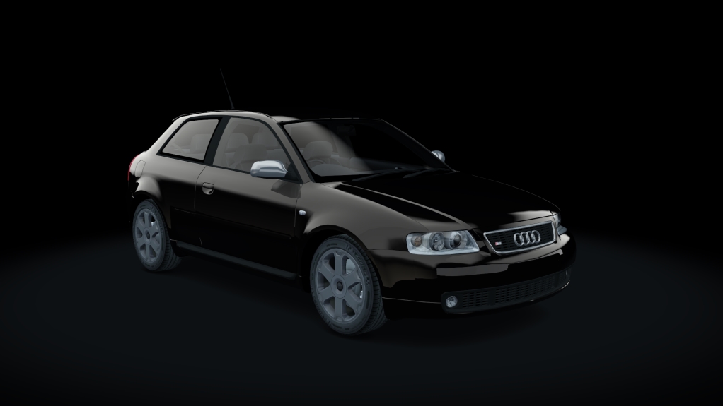 Audi S3 8L Stage 2 2002, skin Brilliant Black