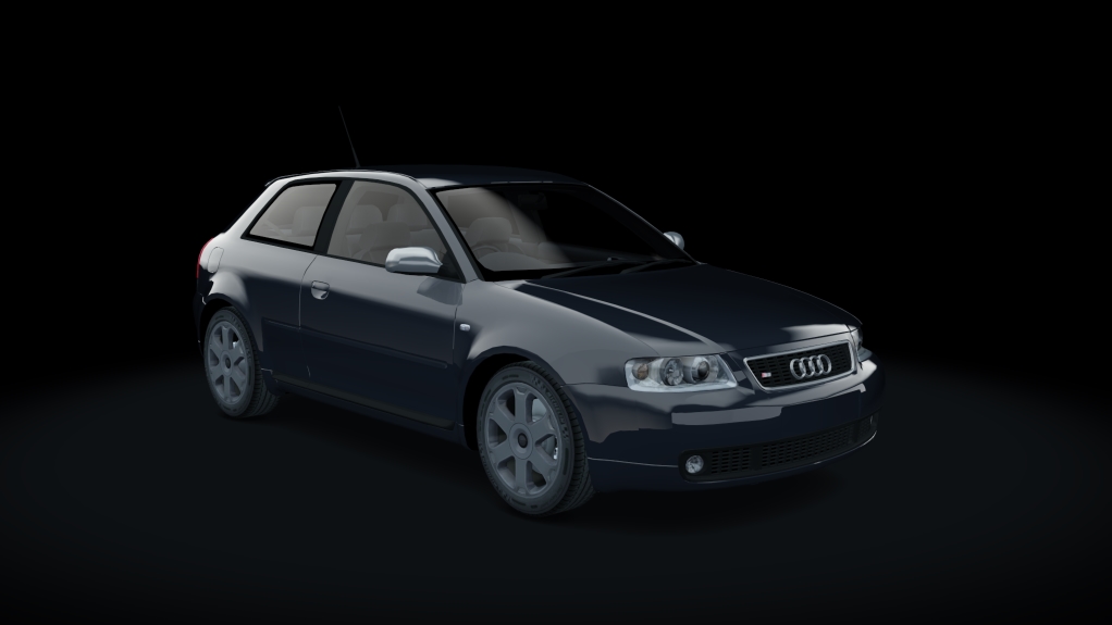 Audi S3 8L Stage 2 2002, skin Dolphin Grey