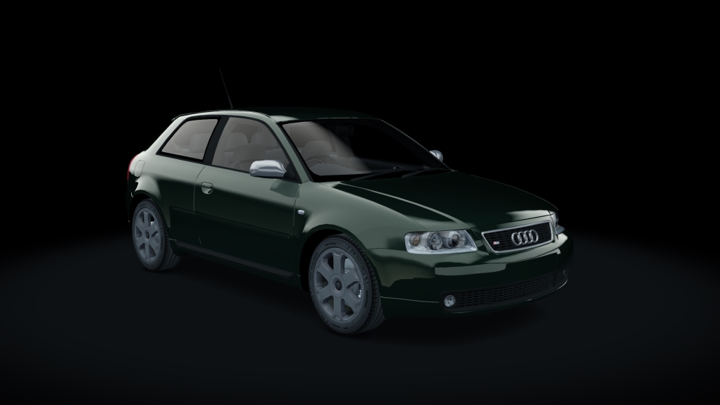 Audi S3 8L Stage 2 2002, skin Goodwood Green