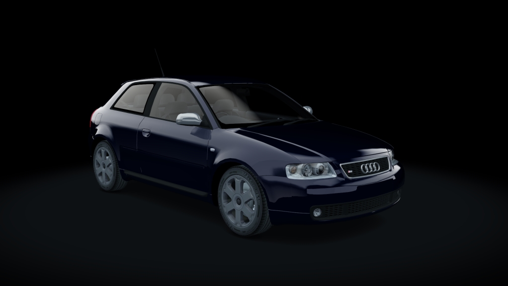 Audi S3 8L Stage 2 2002, skin Ming Blue