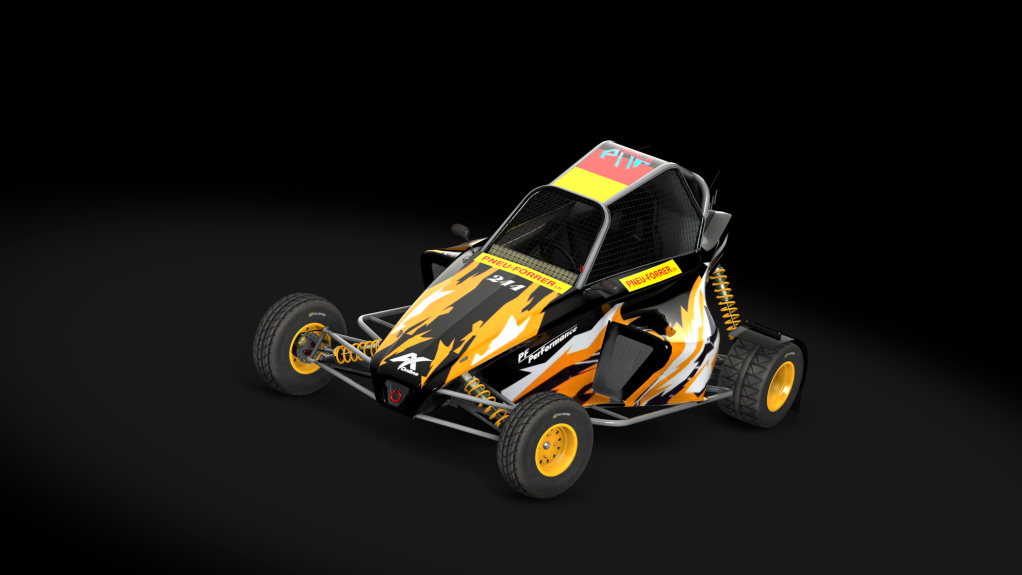 Camotos Kawasaki ER-6, skin Paul Buggy 2024