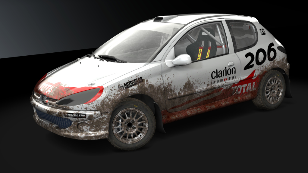 Peugeot 206 Autocross, skin 04