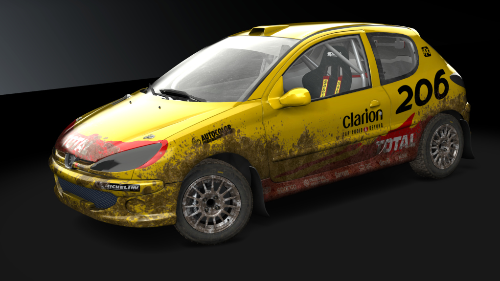 Peugeot 206 Autocross, skin 05