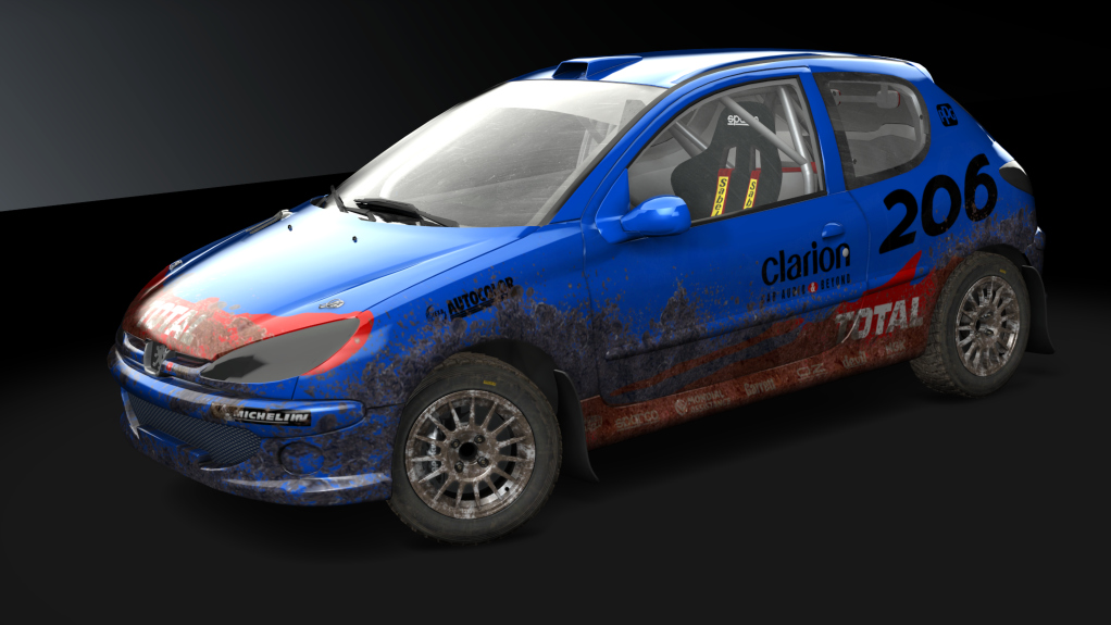 Peugeot 206 Autocross, skin 06