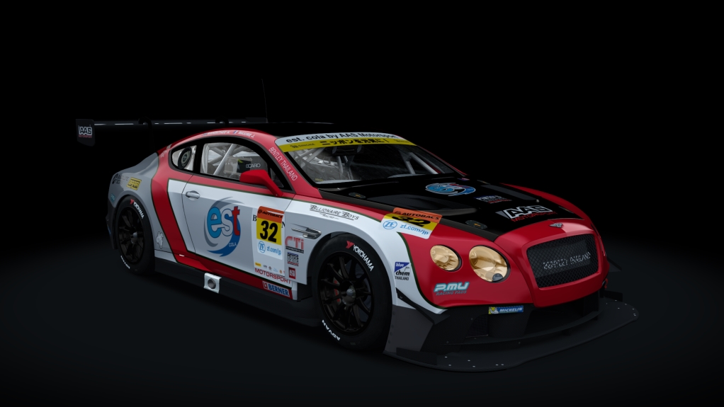 Bentley Continental GT3 2015 Sprint ACC AC Cup, skin 2018_estcola_32