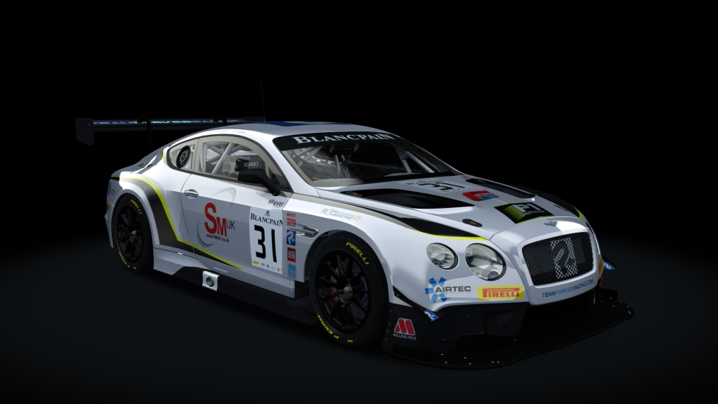 Bentley Continental GT3 2015 Sprint ACC AC Cup, skin 2018_parker_31