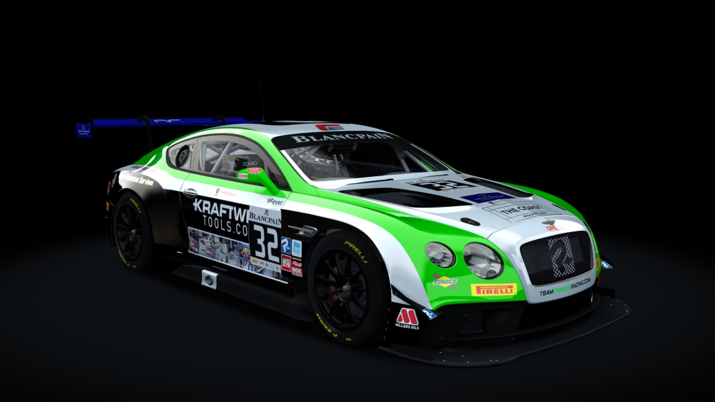 Bentley Continental GT3 2015 Sprint ACC AC Cup, skin 2018_parker_32