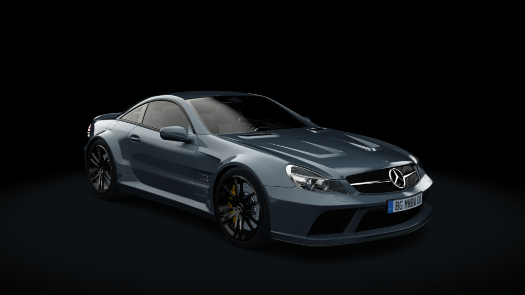 Mercedes-Benz SL65 AMG Black Series, skin Steel Gray