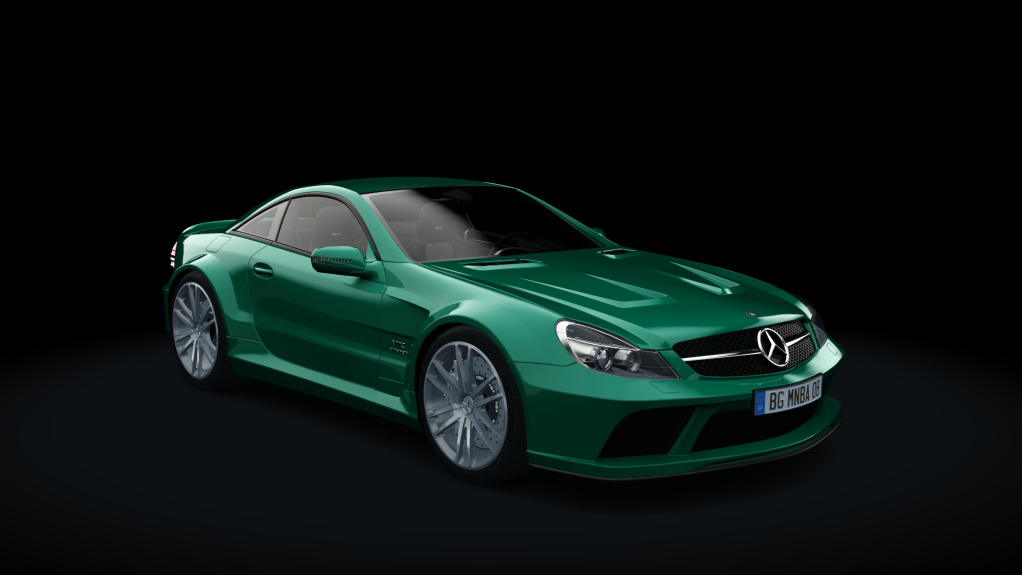 Mercedes-Benz SL65 AMG Black Series, skin midnight