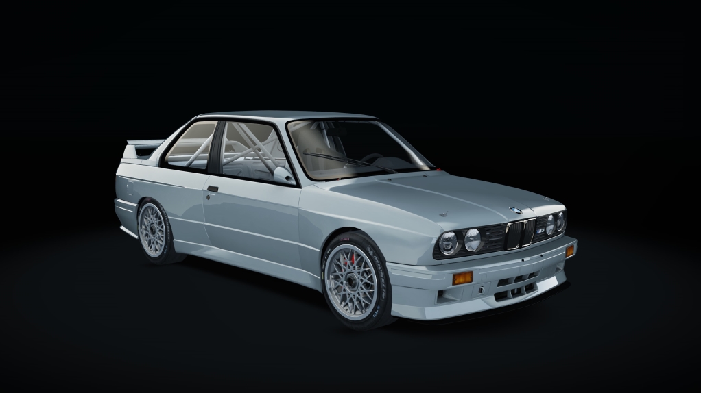 BMW M3 E30 DACM-Online, skin Salmon_Silver_metallic