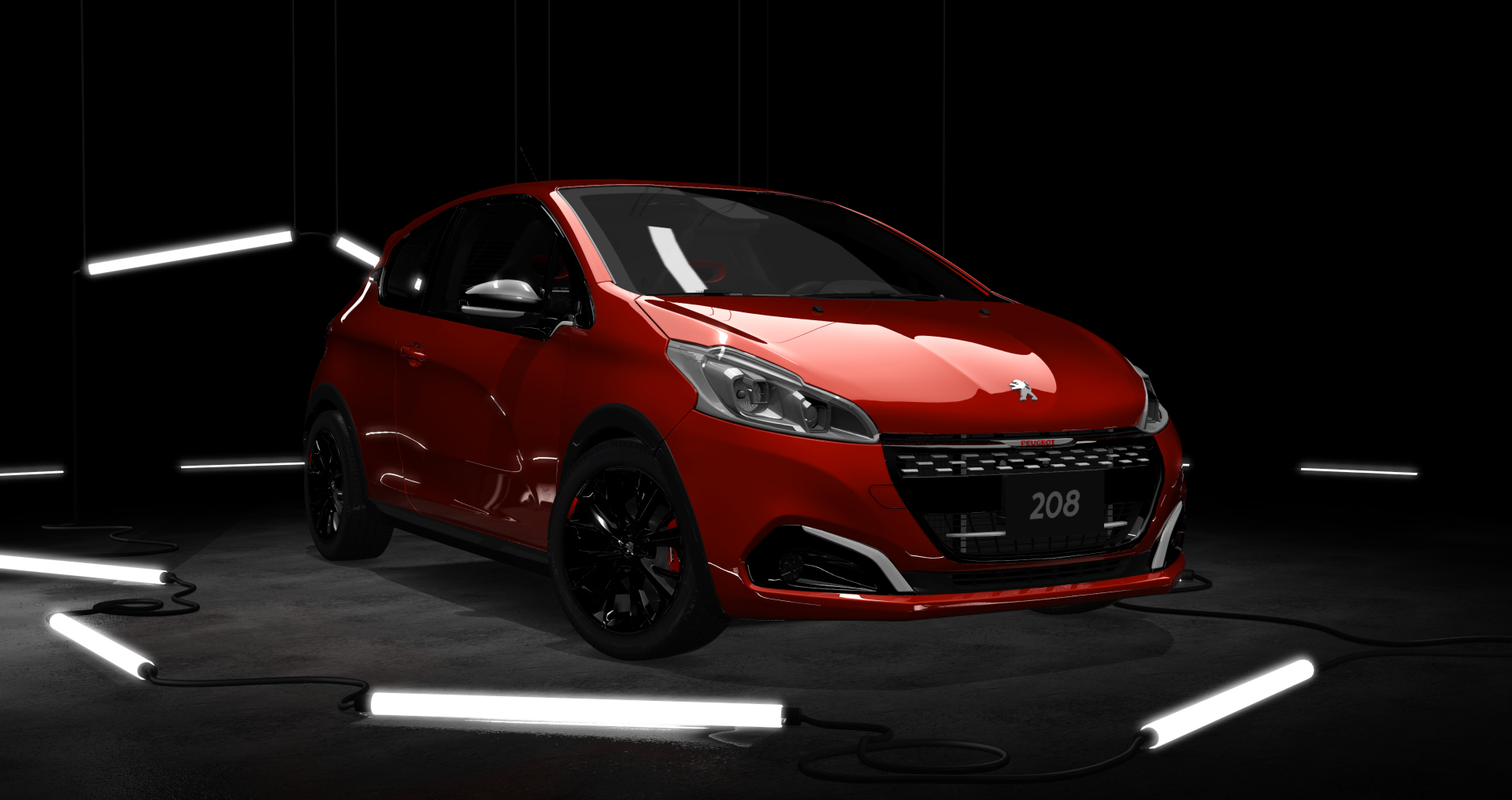 Peugeot 208 GTi By Peugeot Sport, skin 1_Orange_Power