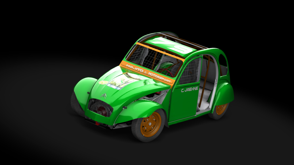 Citroen 2CV Cross, skin Chris