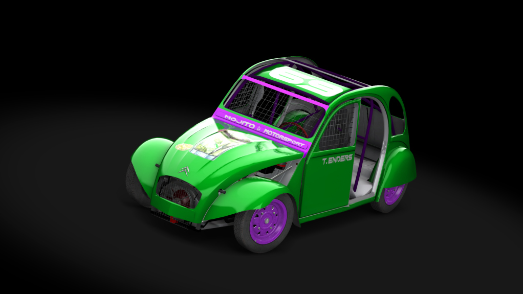 Citroen 2CV Cross, skin Tyler