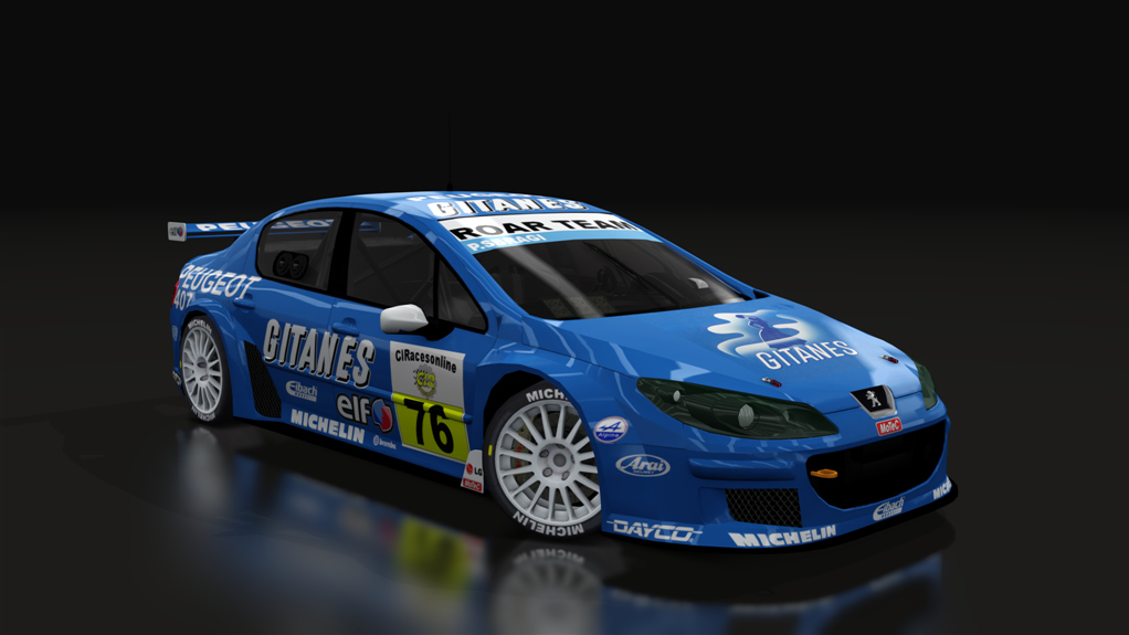 Peugeot 407 DACM-Online, skin 76_paride
