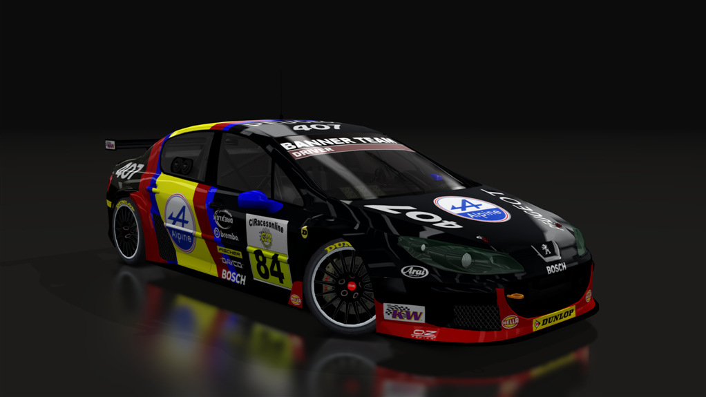 Peugeot 407 DACM-Online, skin 84_alpine