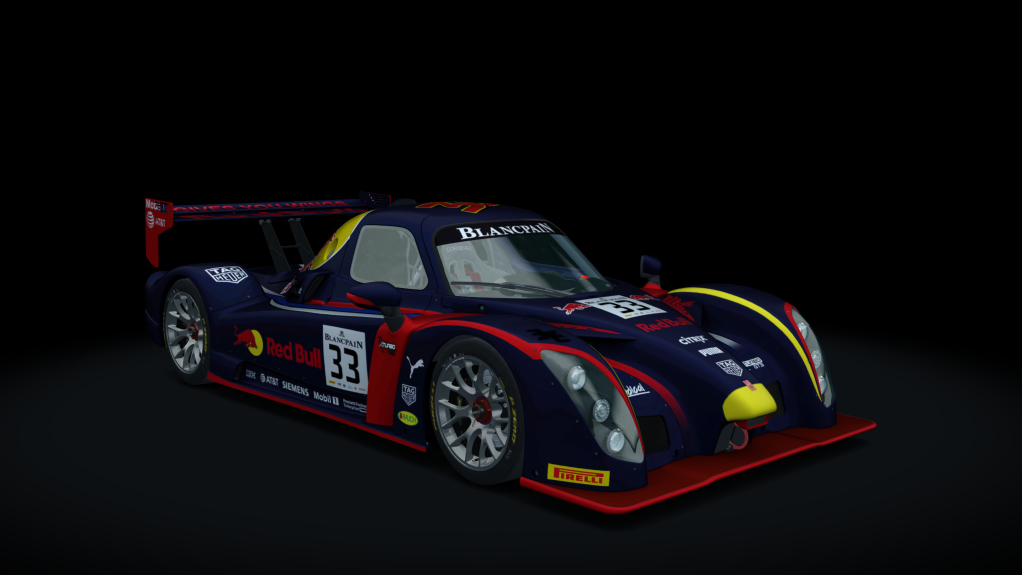 Radical RXC Turbo GT3 AC Cup, skin Blancpain_Red_Bull_33