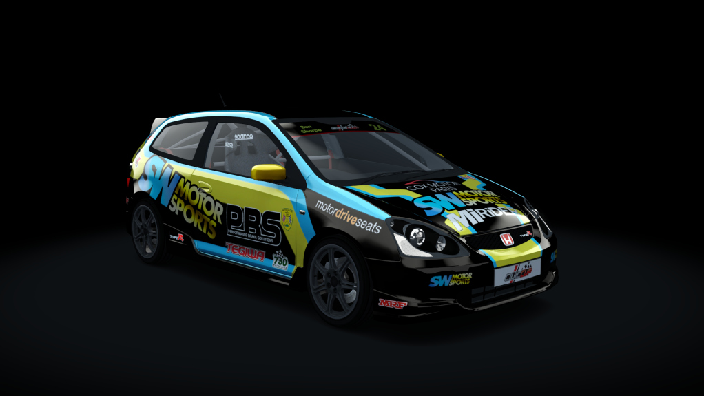 Honda Civic Type R (EP3 Cup), skin Ben Sharpe