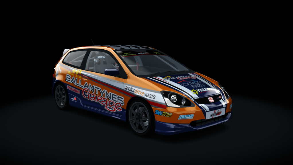 Honda Civic Type R (EP3 Cup), skin Jason_Ballantyne