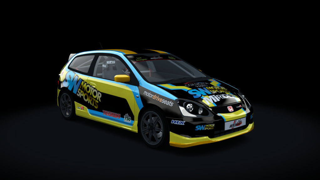 Honda Civic Type R (EP3 Cup), skin Lee_Deegan