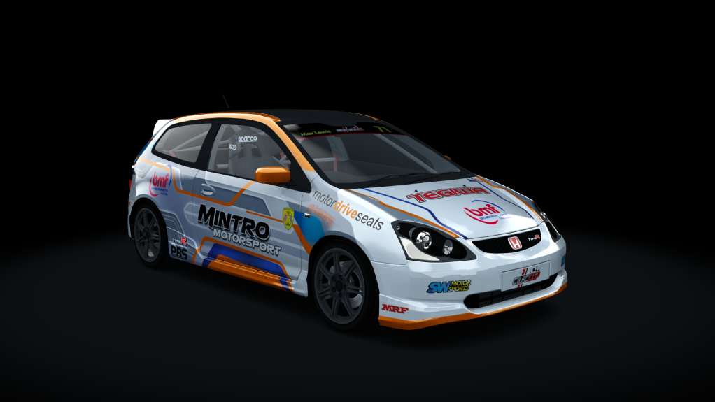 Honda Civic Type R (EP3 Cup), skin Max Lewis