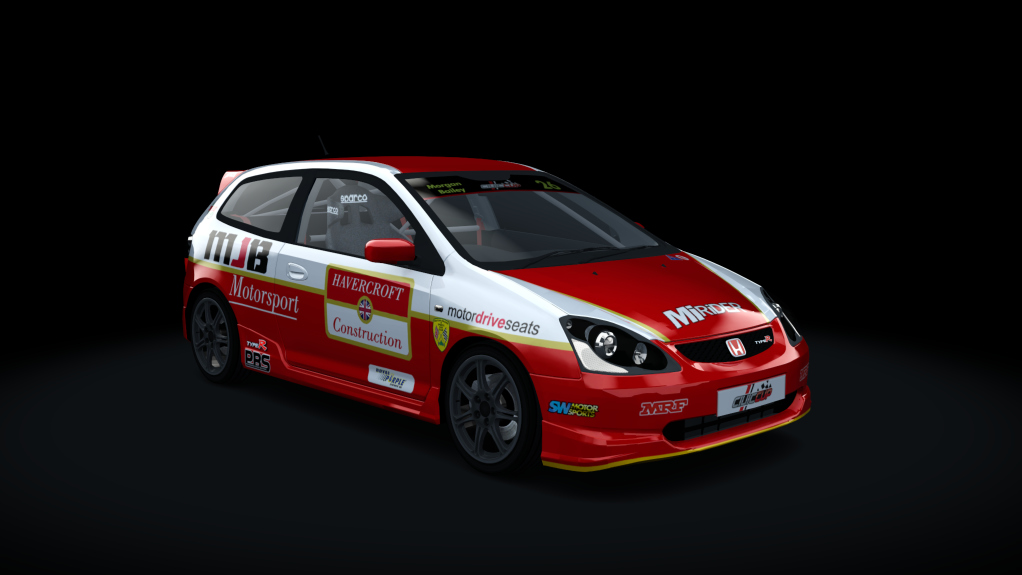 Honda Civic Type R (EP3 Cup), skin Morgan_Bailey