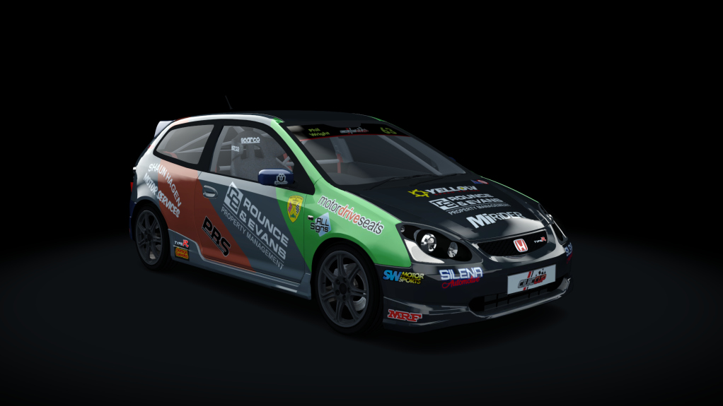 Honda Civic Type R (EP3 Cup), skin Phil Wright