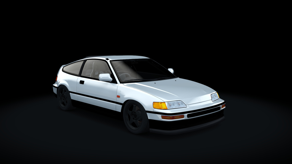 Honda CRX SiR (EE8) Turbo, skin blade_silver