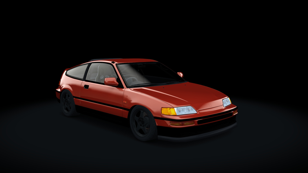 Honda CRX SiR (EE8) Turbo, skin rio_red