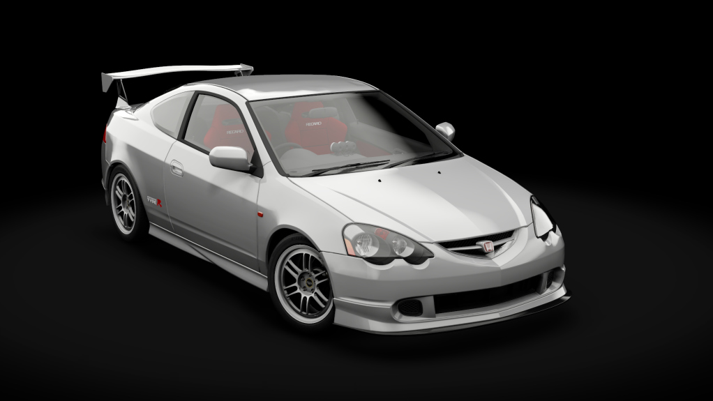 Honda Integra R MkElite AWD RSX DC5 IRL, skin Satin_Silver_Metallic_Red_Int