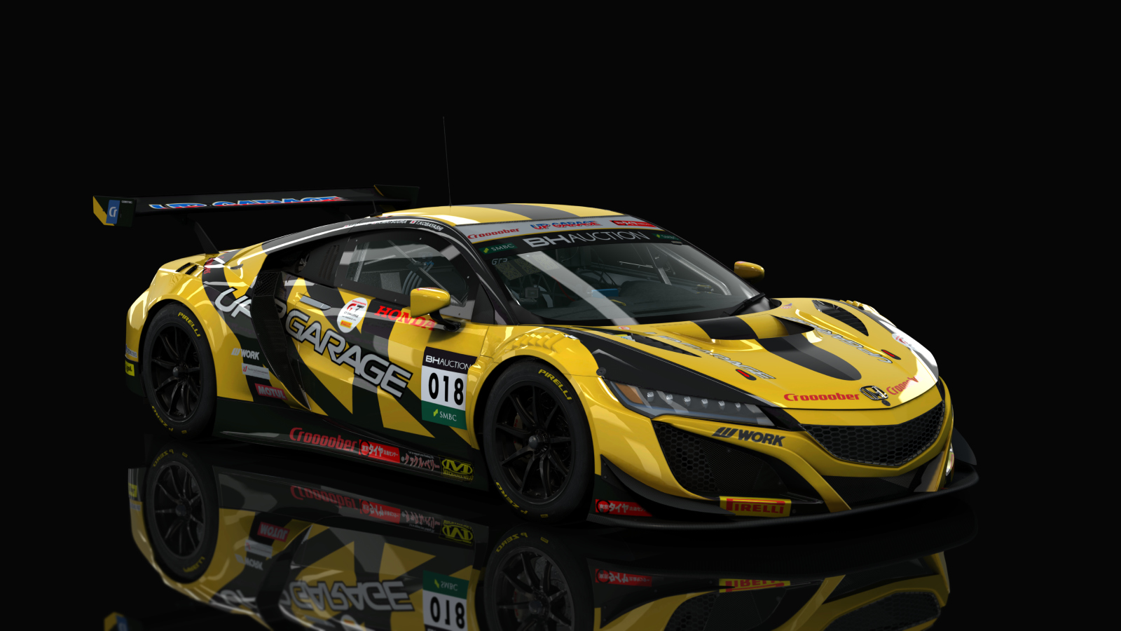 Honda NSX GT3 Evo ACC AC Cup, skin IGT_Suzuka_2019_Upgarage_18