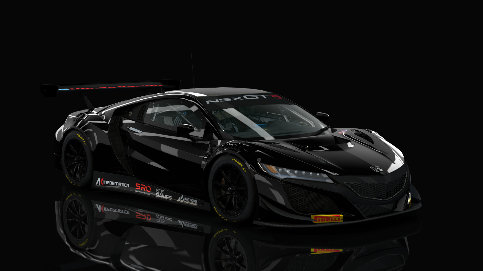 Honda NSX GT3 Evo ACC AC Cup, skin promo