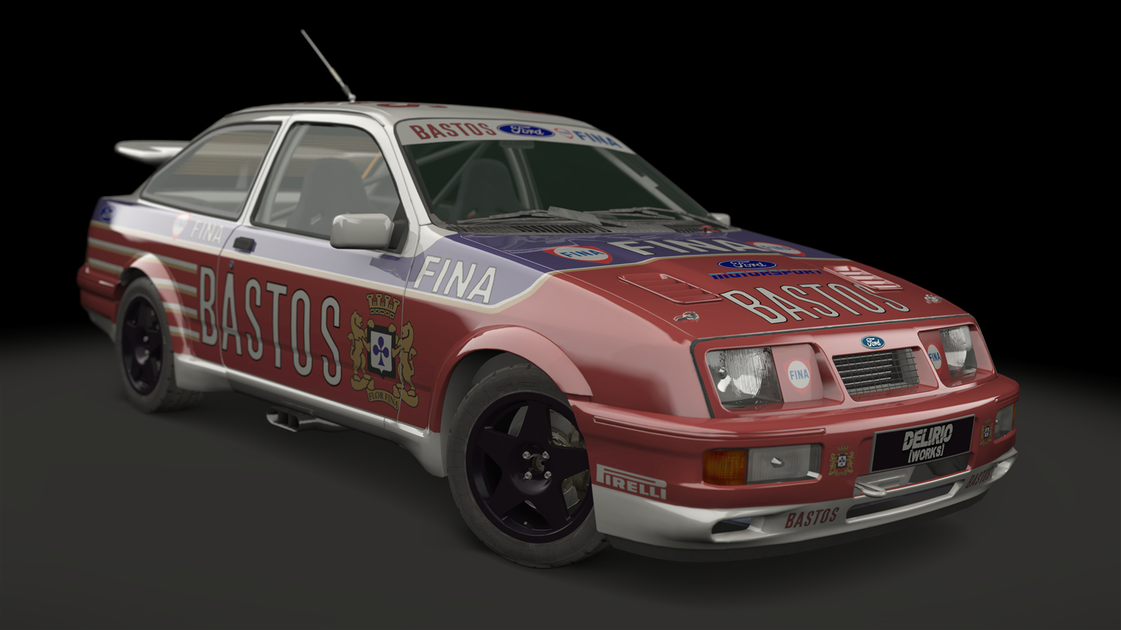 Ford Sierra Gr A, skin Fina_Bastos_bydelirioworks