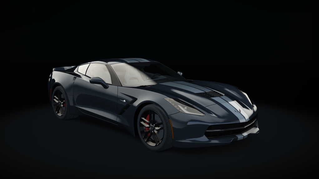 Chevrolet Corvette C7 Stingray, skin 05_cyber_grey_s