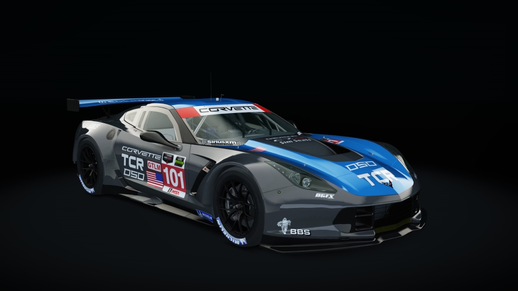 Chevrolet Corvette C7R AC Cup, skin 101