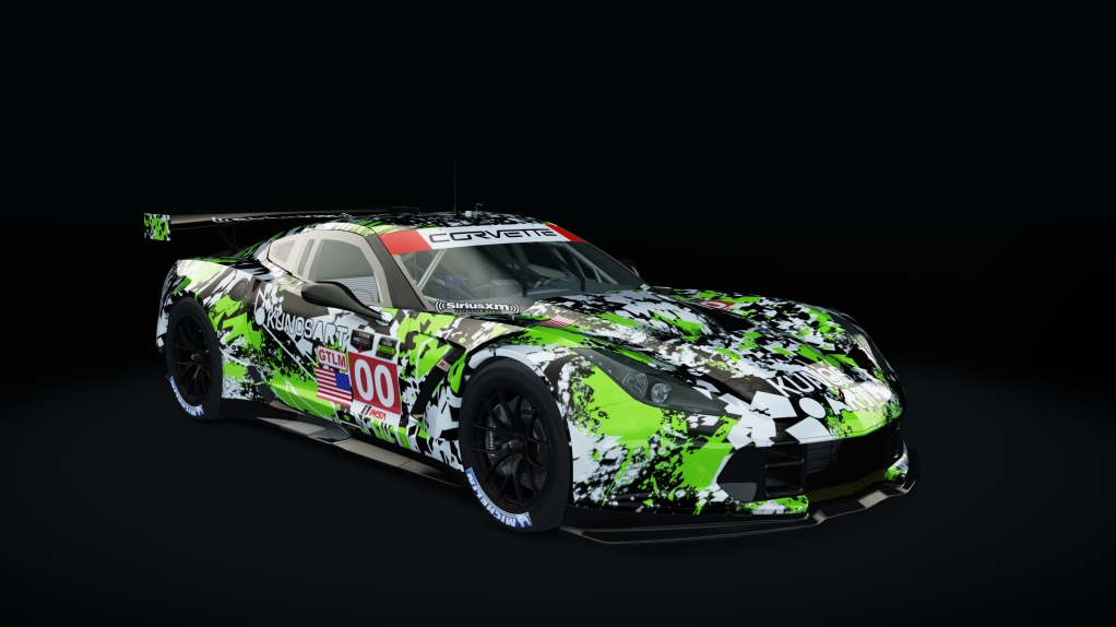 Chevrolet Corvette C7R AC Cup, skin racing_00