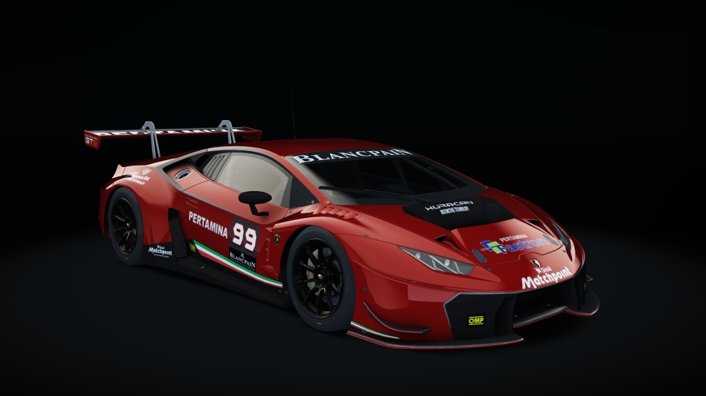 Lamborghini Huracan GT3 AC Cup, skin Racing_Red