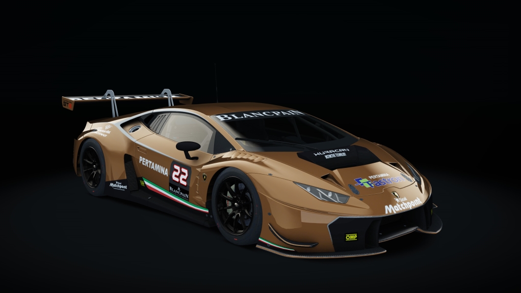 Lamborghini Huracan GT3 AC Cup, skin Racing_copper