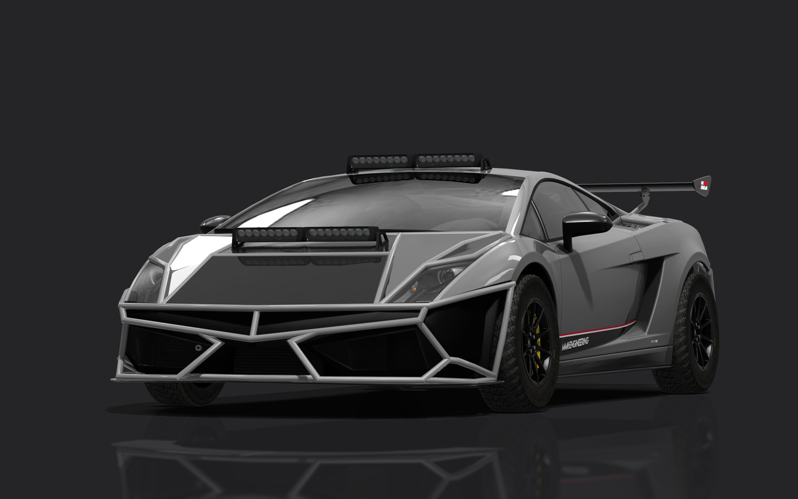 Lamborghini Gallardo SL Rally, skin grigio_telesto