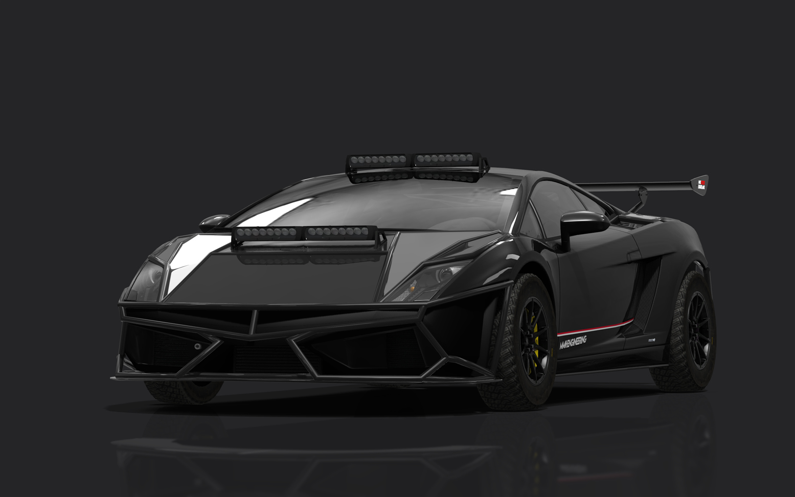 Lamborghini Gallardo SL Rally, skin nero_noctis