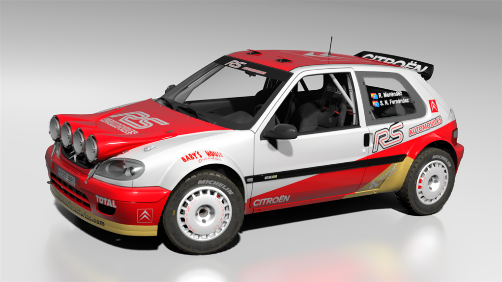 LF S1600 Citroen Saxo S1600 Gravel, skin # rubenpesqui_bydelirioworks