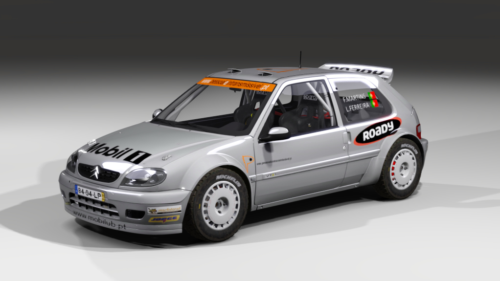 LF S1600 Citroen Saxo S1600 Gravel, skin #LF F.Martins & L.Ferreira