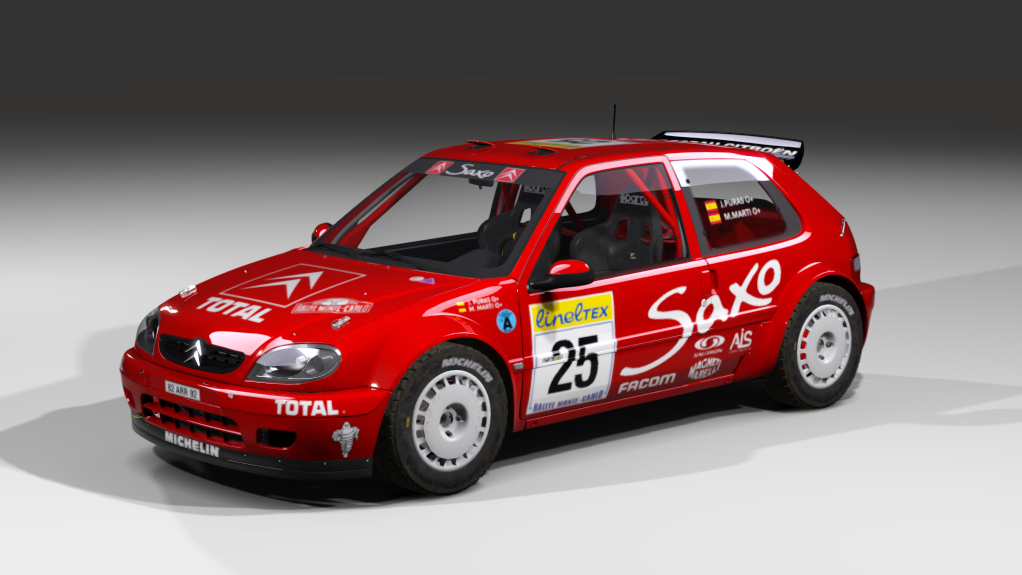 LF S1600 Citroen Saxo S1600 Gravel, skin #LF Jesus Puras