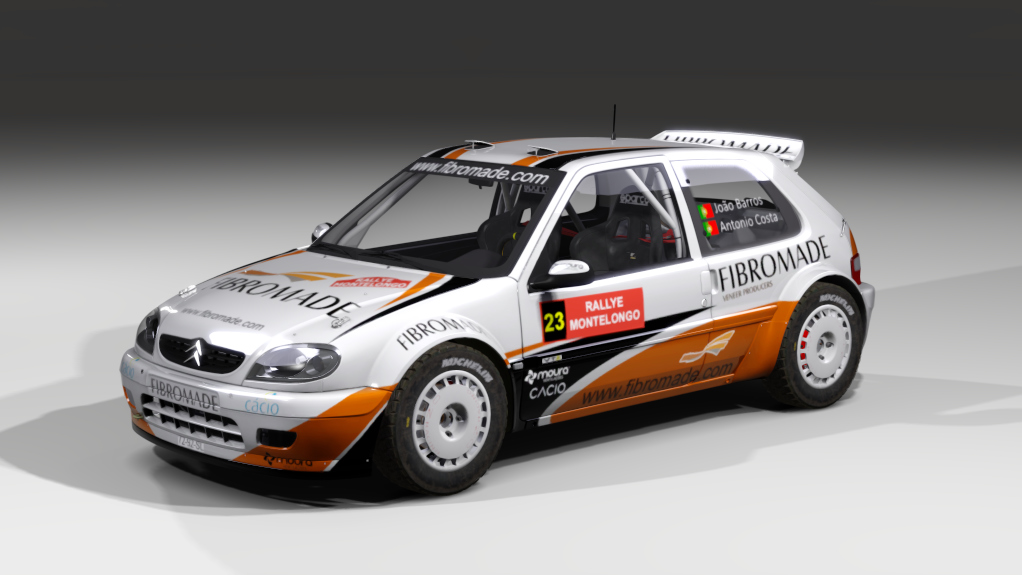 LF S1600 Citroen Saxo S1600 Gravel, skin #LF João Barros