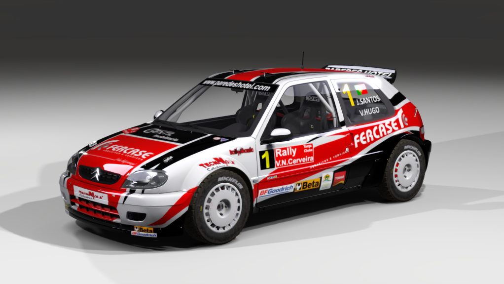 LF S1600 Citroen Saxo S1600 Gravel, skin #LF Jorge Santos 2009