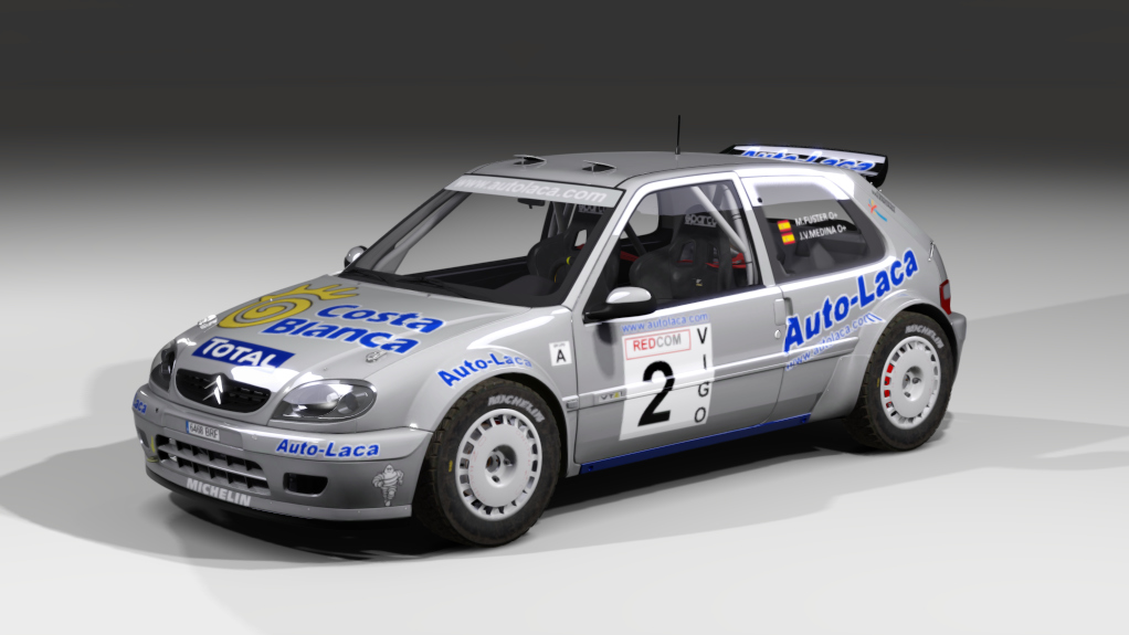 LF S1600 Citroen Saxo S1600 Gravel, skin #LF Miguel Fuster