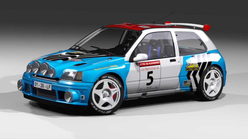 LF KitCar Renault Clio Maxi, skin Gris