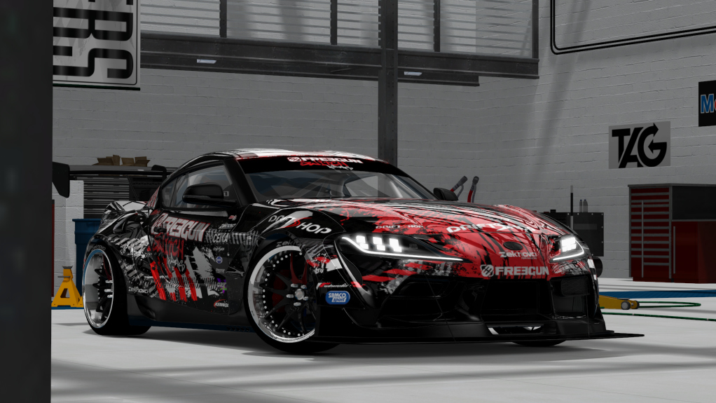 LinkECU Jeff Jones 370z, skin Switch Riders Tchouf toyota A90