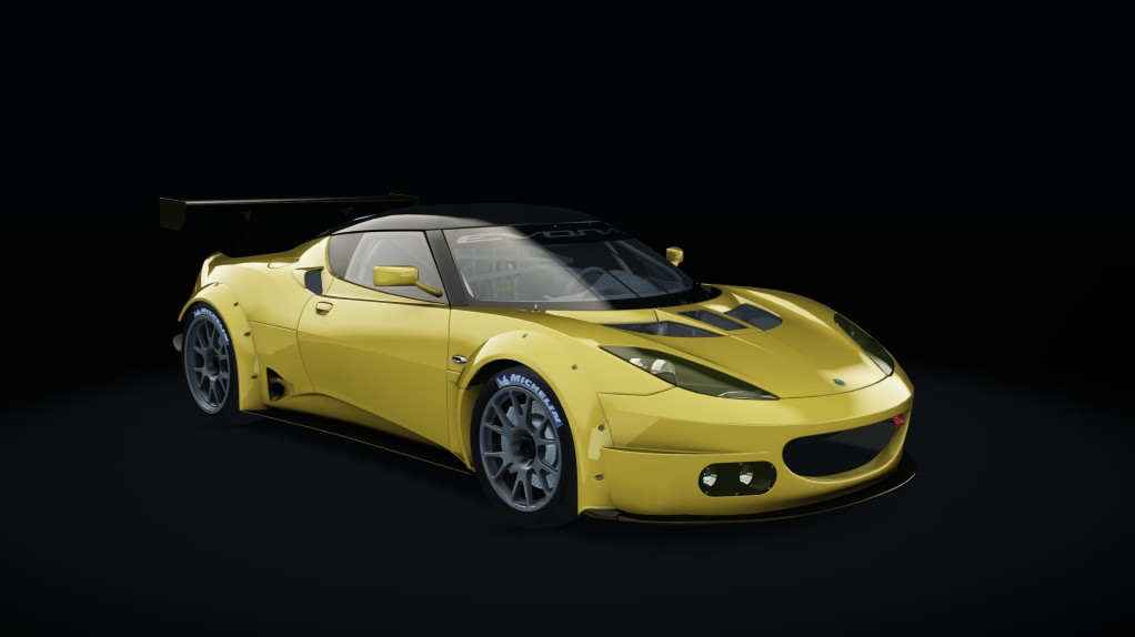 Lotus Evora GX AC Cup, skin Solar_Yellow