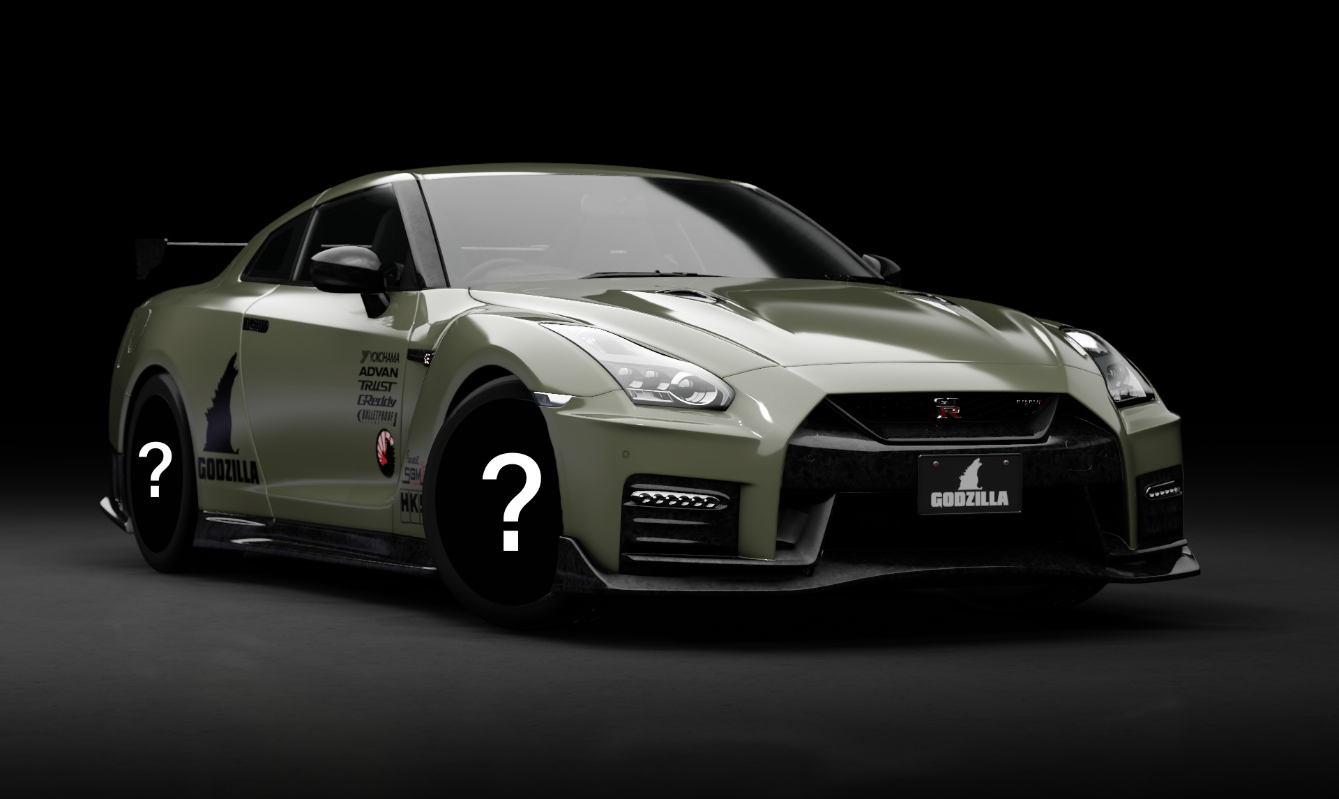 Nissan GT-R NISMO Godzilla, skin 03_ millenium_jade